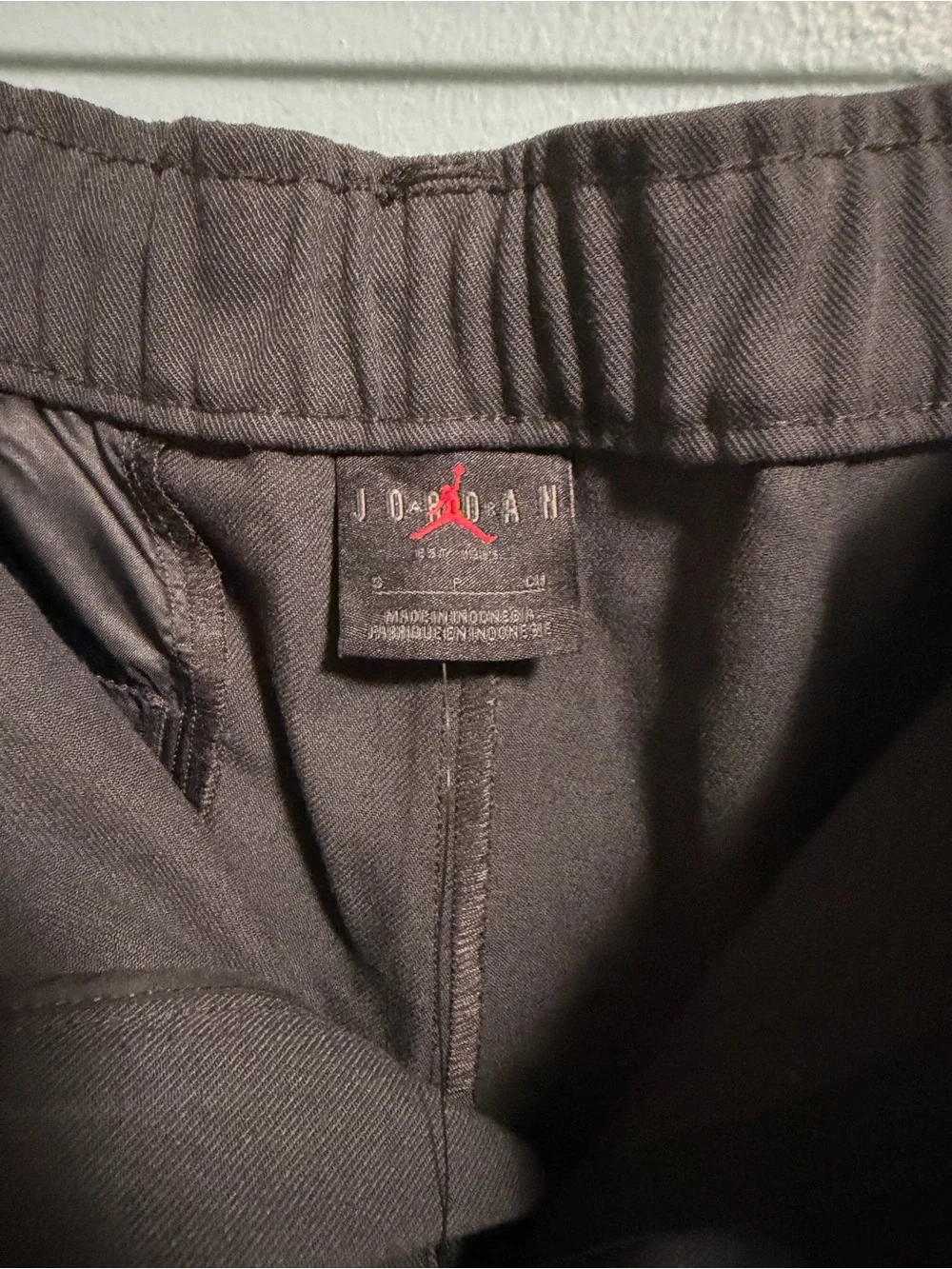 Nike Air Jordan Dark Gray Woven Pants Off Noir Women’s Size Small NWT $110